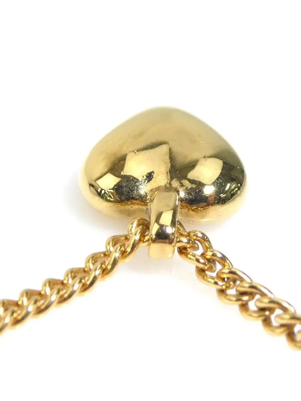 Auth Saint Laurent Necklace Gold Metal #302839S19B